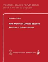 New Trends in Colloid Science