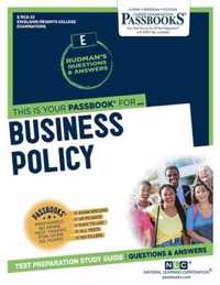 Business Policy (RCE-23)