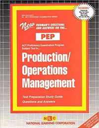 Production/Operations Management