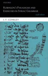 Robinson's Paradigms and Exercises in Syriac Grammar