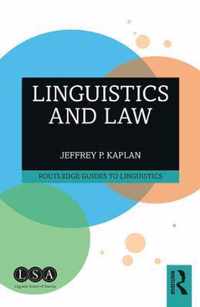 Linguistics and Law