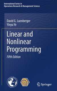 Linear and Nonlinear Programming