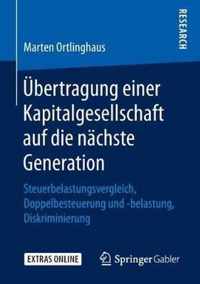 Uebertragung einer Kapitalgesellschaft auf die naechste Generation