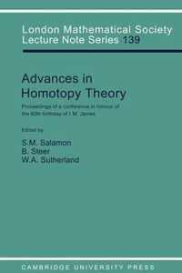 Advances in Homotopy Theory