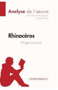 Rhinoceros d'Eugene Ionesco (Analyse de l'oeuvre)