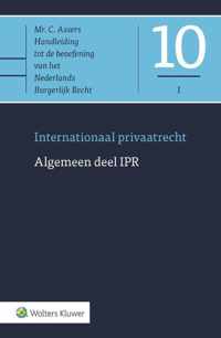 Asser-serie 10-I -   Algemeen deel IPR