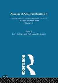Aspects of Altaic Civilization II