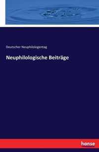 Neuphilologische Beitrage