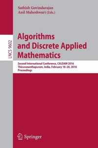 Algorithms and Discrete Applied Mathematics