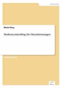 Markencontrolling fur Dienstleistungen