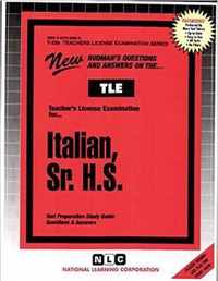 Italian, Sr. H.s.