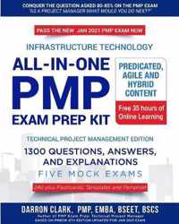 All-In-One PMP(R) EXAM PREP Kit,1300 Question, Answers, and Explanations, 240 Plus Flashcards, Templates and Pamphlet Updated for Jan 2021 Exam