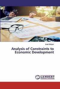 Analysis of Constraints to Economic Development