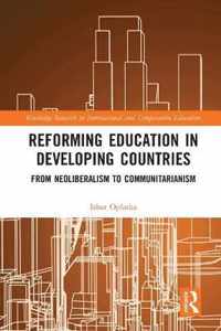 Reforming Education in Developing Countries