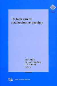 Taak van de strafwetenschap