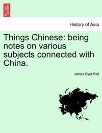 Things Chinese