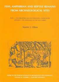 Fish, Amphibian and Reptile Remains from Archaeological Sites: Southeastern and Southwestern United States, Appendix