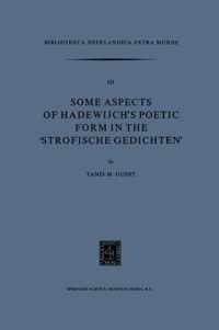 Some Aspects of Hadewijch's Poetic form in the 'Strofische Gedichten'