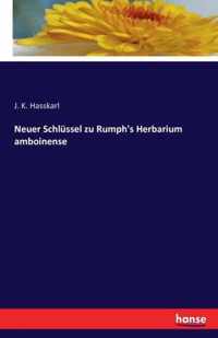 Neuer Schlussel zu Rumph's Herbarium amboinense