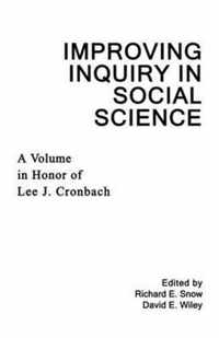 Improving Inquiry in Social Science