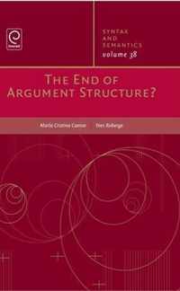 The End of Argument Structure?