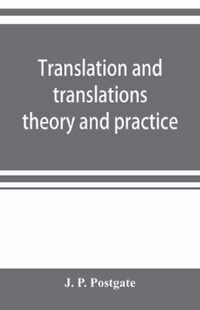 Translation and translations; theory and practice
