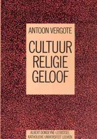 Cultuur, religie, geloof