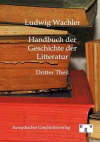 Handbuch der Geschichte der Literatur