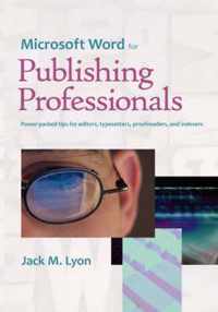 Microsoft Word for Publishing Professionals