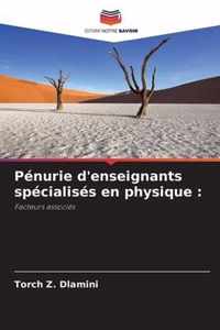 Penurie d'enseignants specialises en physique