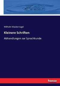 Kleinere Schriften