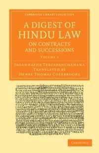 A Digest of Hindu Law, on Contracts and Successions