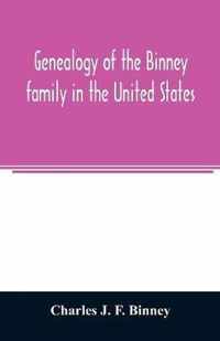 Genealogy of the Binney family in the United States