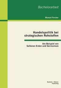 Handelspolitik bei strategischen Rohstoffen