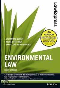 Law Express: Environmental Law (Revision Guide)