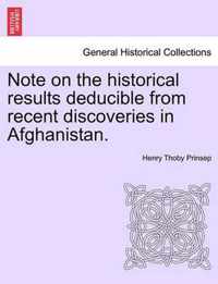 Note on the historical results deducible from recent discoveries in Afghanistan.