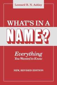 What's in a Name
