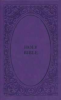 KJV, Holy Bible, Soft Touch Edition, Leathersoft, Purple, Comfort Print