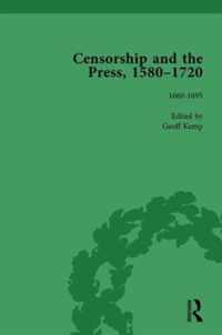 Censorship and the Press, 1580-1720, Volume 3