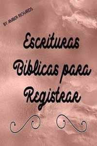 Escrituras Biblicas para Registrar