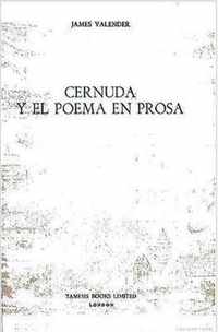 Cernuda y el Poema en Prosa