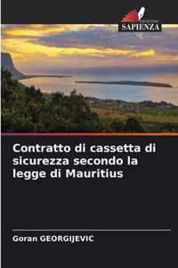 Contratto di cassetta di sicurezza secondo la legge di Mauritius