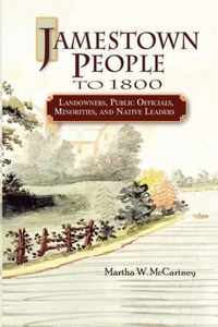 Jamestown People to 1800