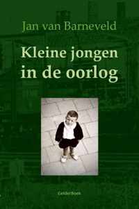 Kleine jongen in de oorlog