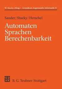 Automaten Sprachen Berechenbarkeit