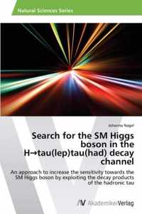 Search for the SM Higgs boson in the Htau(lep)tau(had) decay channel