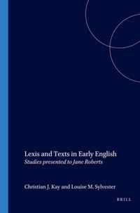 Lexis and Texts in Early English