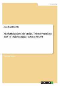 Modern leadership styles. Transformations due to technological development