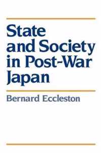 State and Society in Post-War Japan