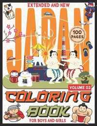 Japan Coloring Book for Boys and Girls